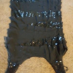 S.L fashion sequence pattern dress